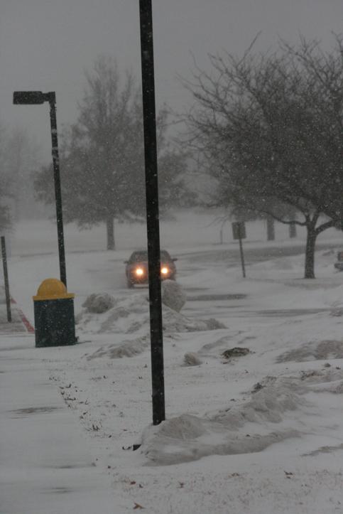 Students Brave Roads, Hope For Sixth Snow Day [GALLERY]