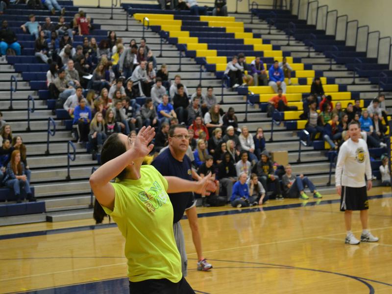 Faculty vs Senior Volleyball Game