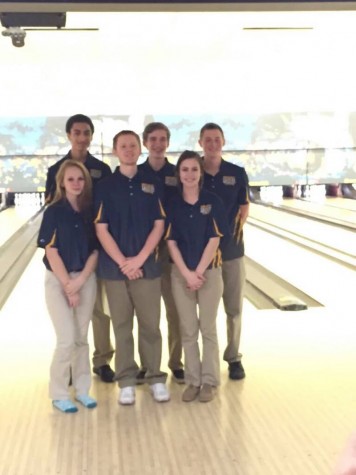 The Northwest bowlers after winning a tournament.