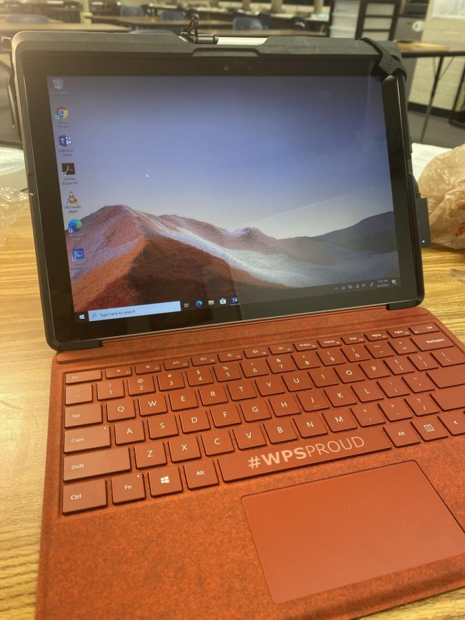 The new Surface Pros have a customized keyboard. 