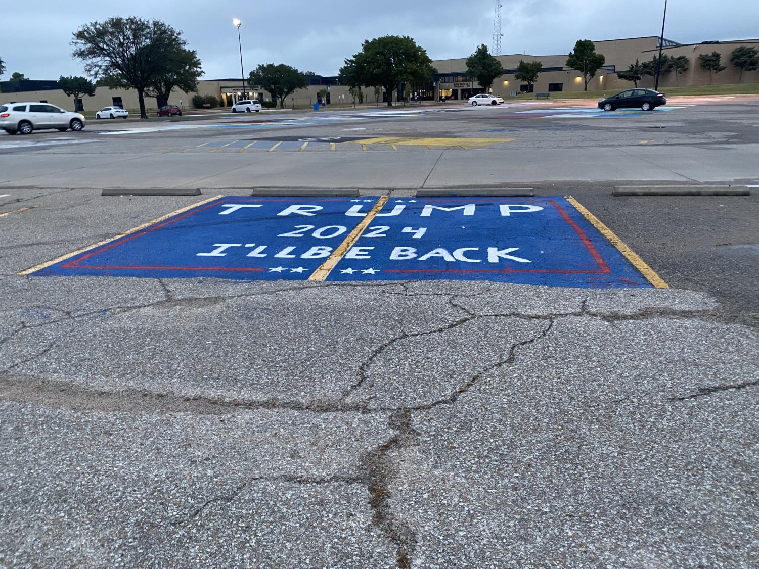 Controversy in the Parking Lot: Trump spots spark heated debate