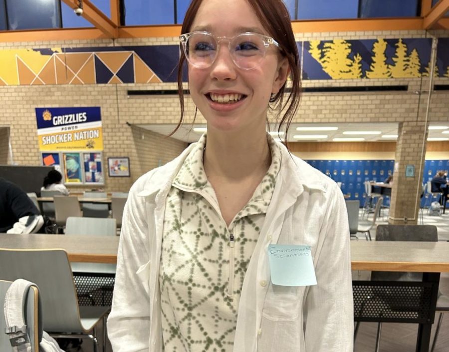 Savannah Randall (11) wants to be an Environmental scientist.